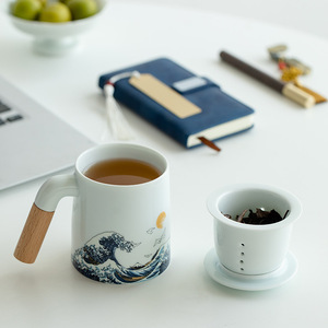 Personnalisé d'entreprise luxe coffret cadeau pour client <span class=keywords><strong>Patron</strong></span> collègue client avec tasse à thé en cuivre cadeaux souvenirs vente en gros - Product Image 6
