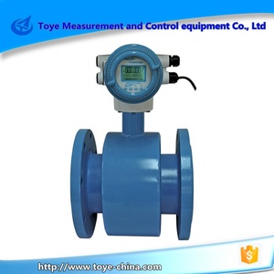 Factory Price 4-20mA Flanged Pipeline Type Magnetic <strong>Flow</strong> <strong>Meter</strong> Sensor - Product Image 2