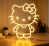 Individuelles Cartoon LED-Neonschild Acryl-Neonlicht Kinderzimmer Wanddekoration Nachtlampe Party-Dekoration Geschenk