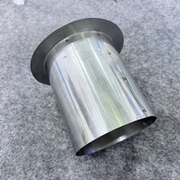QIAODA Cage de filtre en acier inoxydable à 99,99 % d'efficacité, couvercle supérieur et inférieur, embout de cage pour sacs de dépoussiérage