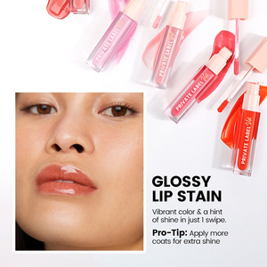 Set de Brillo Labial Vegano Hidratante de 24 Colores y 6 ml, Logotipo Personalizado, Marca Privada, Venta al por Mayor, Suministro a Granel, Estilo <span class=keywords><strong>Fenty</strong></span> <span class=keywords><strong>Beauty</strong></span> - Product Image 2