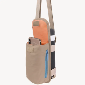 ที่ใส่ขวดน้ำผ้าไนลอนแบบมีซิปกระเป๋าใส่ขวดน้ำน่ารักพร้อมสายรัดยืดหยุ่นกลางแจ้งออกกำลังกายยิมกระเป๋าสะพายไหล่2024งานตามสั่ง - Product Image 1