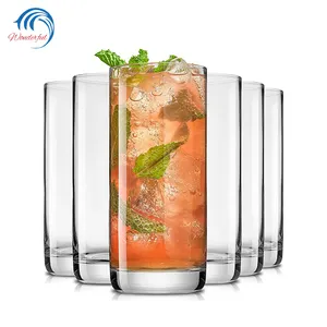 10Oz Hot Selling 2024 Custom Creatieve Clear Cup Vintage Glaswerk Fruit Unieke Cocktail Glazen Voor Thuis En Bar