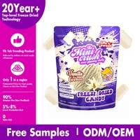 Freeze Dried Vanilla Flavored Ice Cream Puffed Candy Powder Form Wholesale Sweet Fruity Taste Halal Certified Ingredients Sugar
