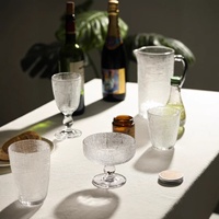 Verre à boisson portable en verre, design moderne, couleur unie, simple paroi, pour thé au lait, crème glacée, dessert, vin