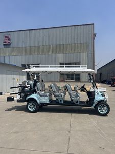 Carro de golf todoterreno eléctrico de nuevo diseño 2025 6 + 2 asientos 72V Ez Golf Sightseeing Cart - Product Image 5