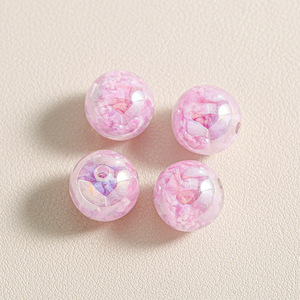 Hot Sale ABS16mm Round <strong>Bubble</strong> Gum <strong>Beads</strong> Polished Resin Colored Glass <strong>Beads</strong> for Jewelry Making Acrylic Plastic Lucite <strong>Beads</strong> - Product Image 4