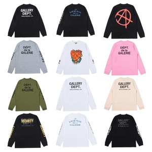 Collection de T-shirts unisexes décontractés et tendance en pur coton 330 grammes, avec imprimé lettres classiques, style streetwear, respirants et élégants - Product Image 2