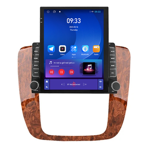 9.7 "Tesla màn hình thẳng đứng xe đài phát thanh <span class=keywords><strong>Player</strong></span> cho <span class=keywords><strong>GMC</strong></span> <span class=keywords><strong>Yukon</strong></span> Chevrolet Tahoe ngoại ô 2006-2014 Carplay Android Auto GPS đơn vị đứng đầu - Product Image 1