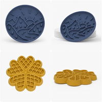 Tapis de léchage personnalisé en silicone pour chiens et chats, distributeur de friandises pour l'enrichissement et l'alimentation des animaux domestiques en intérieur