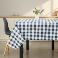 Imperméable, écologique, en plastique PEVA, avec doublure en flanelle, imprimé en héliogravure, personnalisable, résistant à l'huile et à la poussière, moderne, à motifs floraux festifs