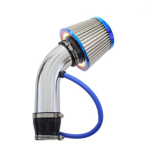 Aosu Cross-border Auto Parts Universal 76mm Aluminum Intake <b>Kit</b> <b>Mushroom</b> Filter High Flow Performance Upgrade - Product Image 5