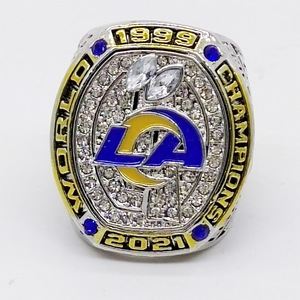 Anillo de Campeonato 2021 para Hombre, Joyería de Aleación, Regalo con Forma de Corona y Engaste de Bisel - Product Image 1