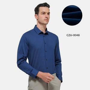 Camicie da <span class=keywords><strong>Uomo</strong></span> Blu Chiaro e Blu Zaffiro, Personalizzabili, Ecologiche, di Alta Qualità, Nuove Idee di Prodotto per Grossisti - Product Image 2