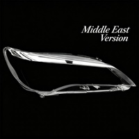 Couverture de lentille de phare avant pour Toyota Camry 15 17 Version Moyen-Orient Version US Boîtier transparent de phare