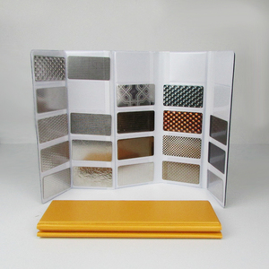 display book wood sample plastic swatch sample folder for quartz stone and granite tile