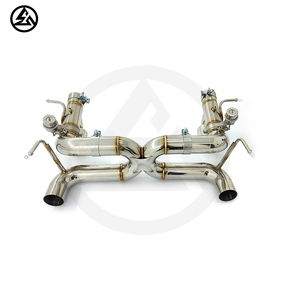 Scarico Valvolato Sottovuoto in Acciaio Inox di Alta Qualità CSZ per <span class=keywords><strong>Ferrari</strong></span> F8 3.9T, Axle-Back Valvolato Pneumatico SS304 con Controllo Remoto - Product Image 3