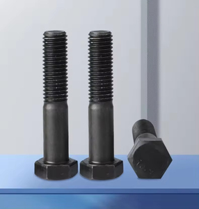 Hex Head Cap <b>Screw</b> Metric 12mm Diameter Carbon Steel Class 8.8 Black Coated Coarse Thread - Product Image 4