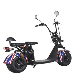Scooter Eléctrico de 2 Ruedas Grandes, 2 Asientos, Neumáticos Anchos, 1000W 1500W 2000W 48V 60v - Product Image 2