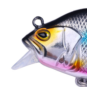 HENGJIA - Juego de 10 Señuelos de Pesca Articulados de 75 mm y 12 g, 2 Secciones, Plástico Duro, Tipo Minnow - Product Image 4