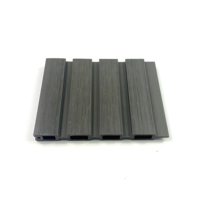 Nuevos paneles de valla de metal Aluminio WPC Panel compuesto de madera y plástico para casa Cercado de jardín Tipo de madera tratada a presión Naturaleza