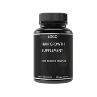 Vegen Healthy Cheveux forts Capsules de croissance Vitamines pour cheveux Supplément pour perte de cheveux Bloqueur de DHT Biotine Saw Palmetto Suppléments à base de plantes