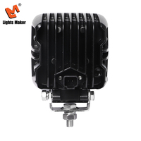 Luz de Trabajo LED Cuadrada de 4.4 Pulgadas y 45W, 9 Chips Lunimus, IP67 Impermeable, 2000LM, Haz de Luz Concentrado, Lámpara de Conducción para Camioneta SUV LML-0809-45