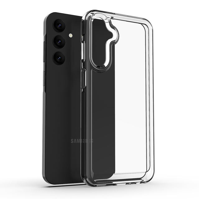 Mobile Phone Cover for Samsung TPU PC Shockproof Anti-fall and Scratch clear Phone case for Samsung A25