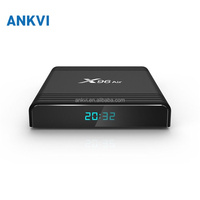 Boîtier TV Android X96 Air S905X3, décodage 8K, 4 Go 32 Go, boîtier TV intelligent 2.1, WiFi 5G