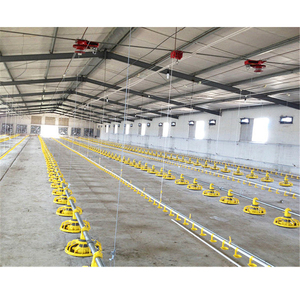 Ouvert de structure en acier de poulet maison cabane chaudière volaille bâtiment - Product Image 4