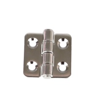 Charnière carrée estampée ZB0497 en acier inoxydable 304 robuste, quincaillerie marine pour porte, fenêtre et armoire de bateau/yacht