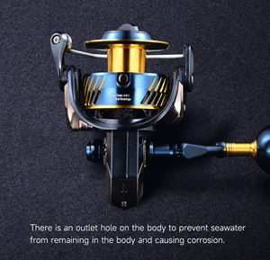 Carrete <span class=keywords><strong>de</strong></span> Pesca Spinning OEM Personalizado, El <span class=keywords><strong>Mejor</strong></span> Carrete 3000 con Potencia <span class=keywords><strong>de</strong></span> Arrastre <span class=keywords><strong>de</strong></span> 12 kg, <span class=keywords><strong>de</strong></span> Metal para Agua Salada - Product Image 4