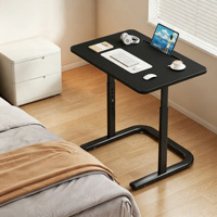 Bureau d'ordinateur de chevet simple et réglable en hauteur, table d'étude pour chambre à coucher, bureau de travail multifonctionnel pour ordinateur portable pour étudiants (vente en gros)