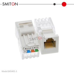 UTP CAT3 6P6C modular <span class=keywords><strong>RJ12</strong></span> <span class=keywords><strong>Keystone</strong></span> <span class=keywords><strong>jack</strong></span> - Product Image 3