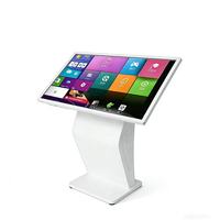 Kiosque d'information sur pied avec écran tactile LCD 43 pouces tout-en-un