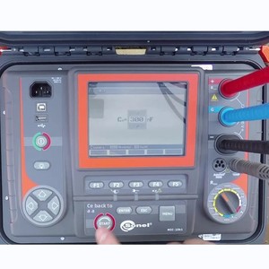 เครื่องทดสอบความต้านทานฉนวน MIC-10K1 sonel จอแสดงผล LCD ความแม่นยำ2% แรงดันไฟฟ้า50V-10000V สำหรับสายเคเบิลมอเตอร์ตัวเก็บประจุทำ - Product Image 5