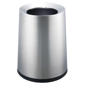 Poubelle de cuisine à dessus pivotant en acier inoxydable de 9,4 L - Product Image 1