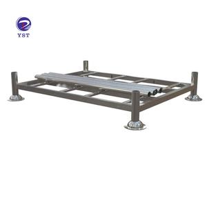 Palé tubular industrial galvanizado por inmersión en caliente desmontable apilable de almacén - Product Image 3