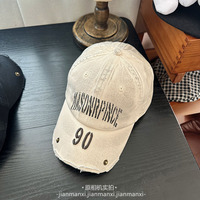 Set de 9 Gorras Bordadas 'Baby Good Luck' para Hombre y Mujer, Gorra con Corazón de Ángel, Ajustable, Estilo Urbano, Casual, Nuevo Estilo