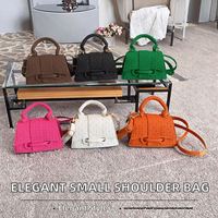 Sac à main de luxe en PU pour femmes et filles, nouveau style de mode de luxe avec chaîne de décoration cachée sous le bras