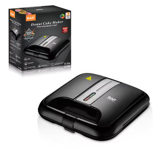 <b>Mini</b> Donut Maker 8 Doughnuts Easy Clean Home Use <b>Cake</b> Machine <b>for</b> Snacks Dessert Black 850w - Product Image 4