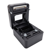 Impresora de Etiquetas de Códigos de Barras de Alta Calidad de 4 Pulgadas (110 mm), Impresión Térmica Directa de Escritorio, Interfaz USB, 1 Año de Garantía