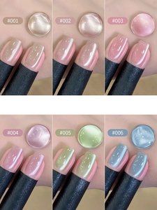 <span class=keywords><strong>Vernis</strong></span> à <span class=keywords><strong>ongles</strong></span> gel effet œil de chat cristal de glace, lot de 6 couleurs, <span class=keywords><strong>semi</strong></span>-<span class=keywords><strong>permanent</strong></span>, magnétique, pour salon - Product Image 1