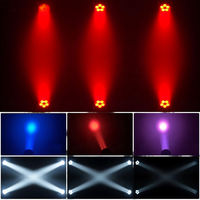 Directo de Fábrica: Luz Móvil LED RGBW 4 en 1 de 5x20W con Zoom, Efecto Wash y Beam, DMX512 para DJ, Discoteca, Club, Boda, Evento
