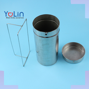 <strong>Biological</strong> Experiment Reusable Stainless Steel Petri Dish Container for Disinfection Sterilization Container - Product Image 1