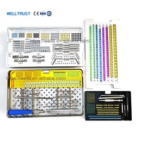 Système de plaque à vis de compression mini verrouillable Well Trust Titanium ALPS 1,6 mm pour chirurgie orthopédique vétérinaire CE ISO