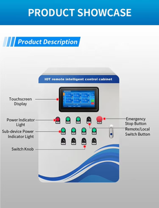 IoT Remote Control Cabinet 4G/<b>Ethernet</b> <b>Wireless</b> Data Transmission Dual Remote/Local Control for Greenhouse Equipments - Product Image 4