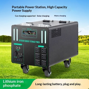La batterie externe utilise des batteries au phosphate de fer et de lithium et prend <span class=keywords><strong>en</strong></span> charge la charge solaire, le réseau électrique et la charge des véhicules. Il convient aux outils électriques. - Product Image 5