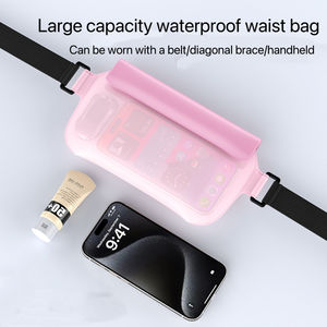 Bolsa Impermeable para Natación, Esquí, Buceo, Bolsa de Cintura y Hombro, Funda Sumergible para Teléfono Móvil, para Playa, Barco y Deportes Acuáticos - Product Image 2
