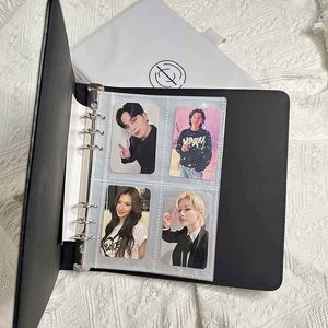 Álbum de Fotos Kpop de Cuero PU de Alta Calidad, Impermeable, con 4 Bolsillos, para Tarjetas Coleccionables, Embalaje Personalizado - Product Image 6